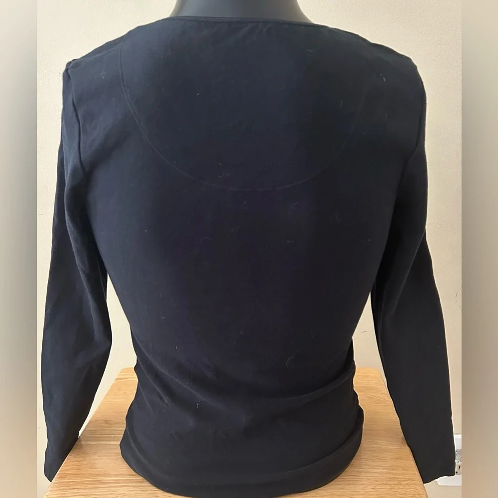 Ekouaer Women's Thermal Long Johns Base Layer Fit Black top - Large - Picture 2 of 4